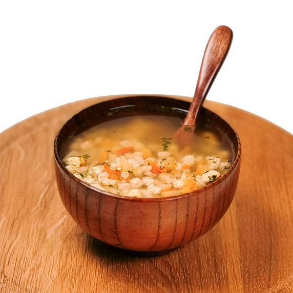 Суп куриный с рисом