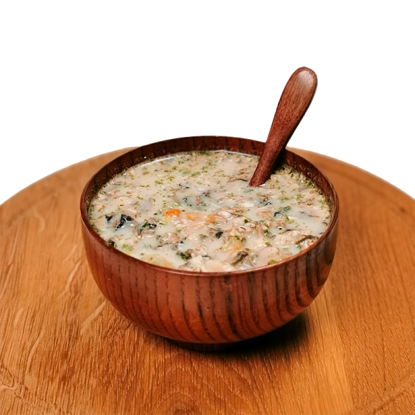 Грибной суп с курицей