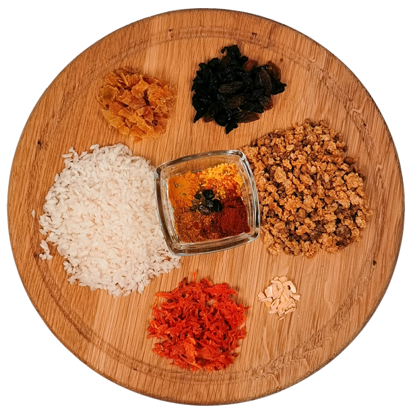 Плов с черносливом