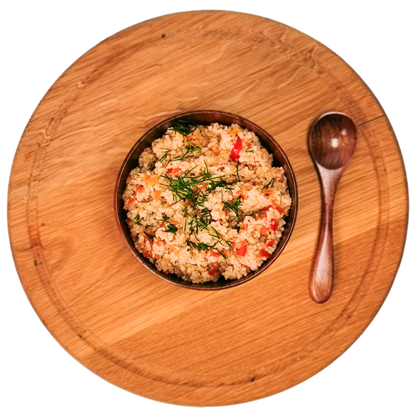 Кускус с мясом и овощами